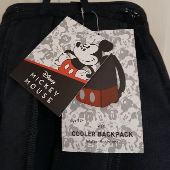 BNWT The Disney Store Mickey Mouse Button Cooler Backpack